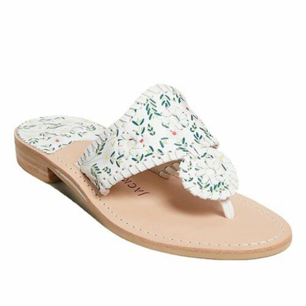 Jack Rogers Daisy Print Sandals